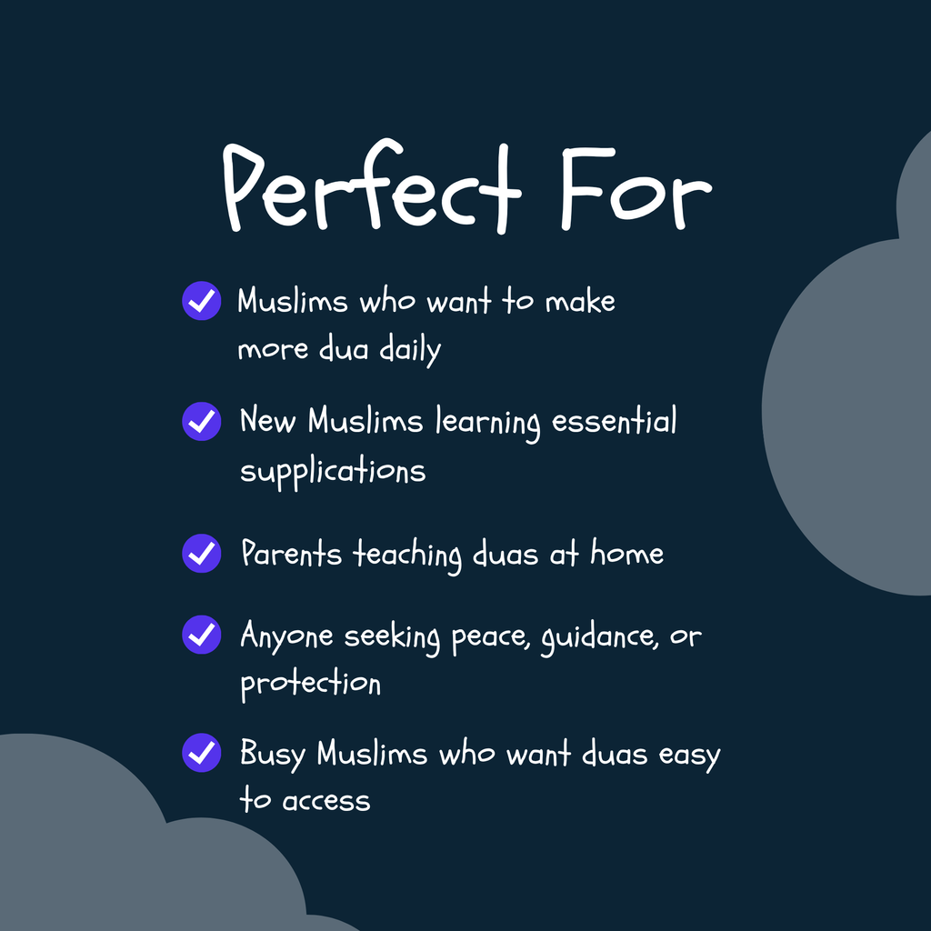Daily Duas & Prophetic Supplications